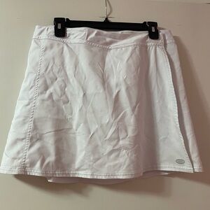 Reel Legends women’s white wrap tennis skirt cover up